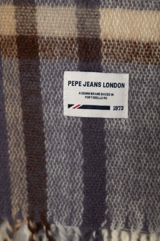 Шарф Pepe Jeans чоловічий візерунок колір барвистий фото 2