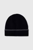 Шапка та шарф з домішкою вовни BOSS колір чорний (3558302)