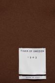 Вовняний шарф Tiger Of Sweden колір коричневий однотонний (3606004)