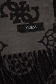 Шарф Guess чоловічий колір чорний візерунок (3474381)