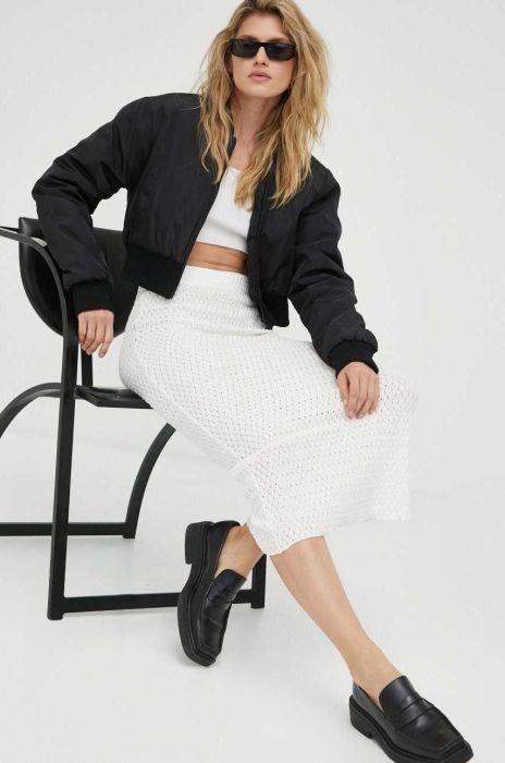 Спідниця R?sum? колір білий midi пряма (3310045)