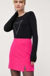 Спідниця Guess колір рожевий mini олівець (3379567) Спідниця Guess колір рожевий mini олівець (3379567)