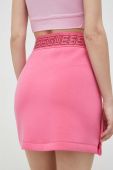 Спідниця Guess колір рожевий mini пряма (3313259)