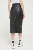 Спідниця HUGO колір чорний midi олівець (3369833)