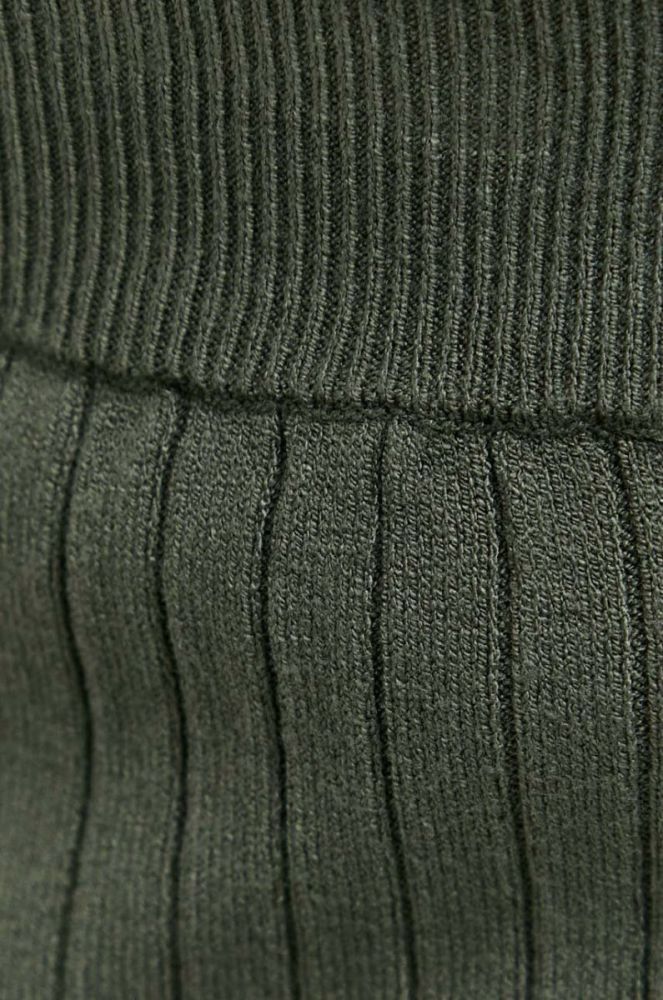 Спідниця Max Mara Leisure колір зелений midi пряма (3416121) фото 4