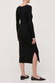 Спідниця Max Mara Leisure колір чорний midi пряма (3416125) Спідниця Max Mara Leisure колір чорний midi пряма (3416125)