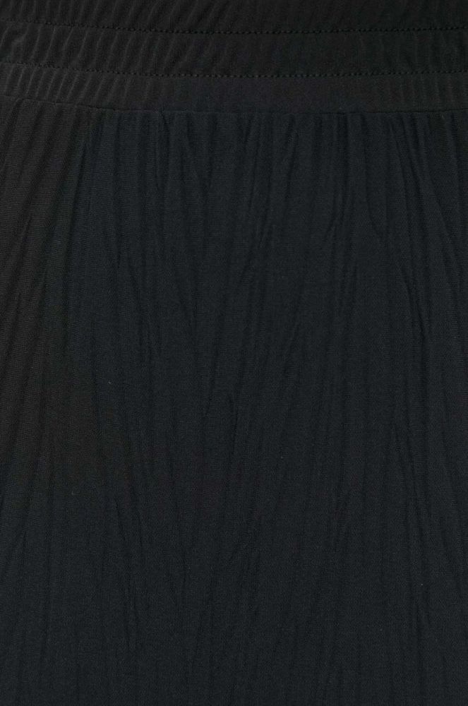 Спідниця Max Mara Leisure колір чорний midi пряма (3398063) фото 4