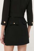 Спідниця Elisabetta Franchi колір чорний mini пряма