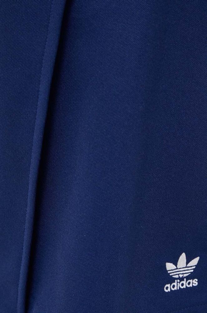 Спідниця adidas Originals колір синій mini розкльошена фото 4