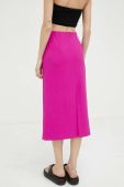 Спідниця Drykorn колір рожевий midi пряма