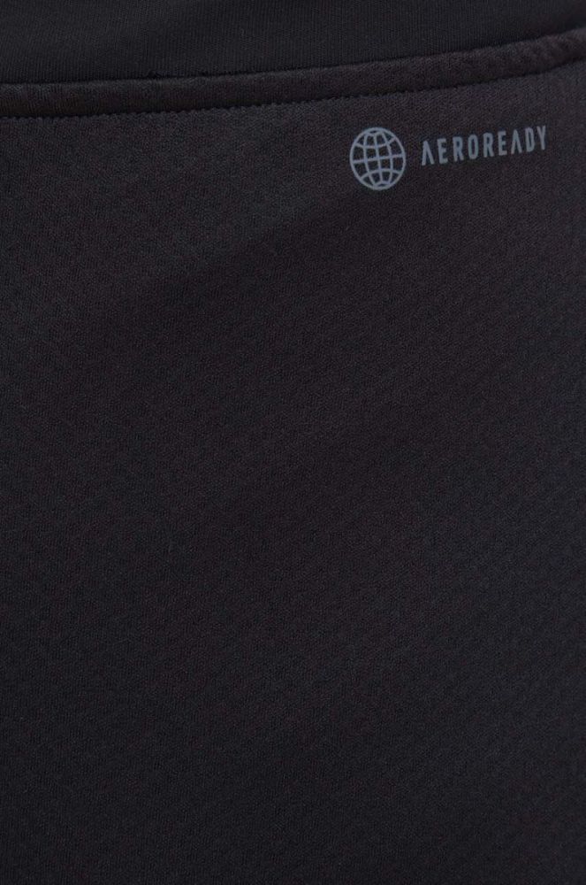 Спортивна спідниця adidas Performance Club колір чорний mini пряма фото 5