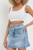 Джинсова спідниця Miss Sixty mini пряма колір блакитний (3328103) Джинсова спідниця Miss Sixty mini пряма колір блакитний (3328103)