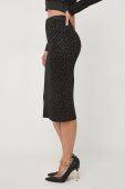 Спідниця Liu Jo колір чорний midi олівець (3571953)