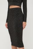 Спідниця Liu Jo колір чорний midi олівець (3571953)