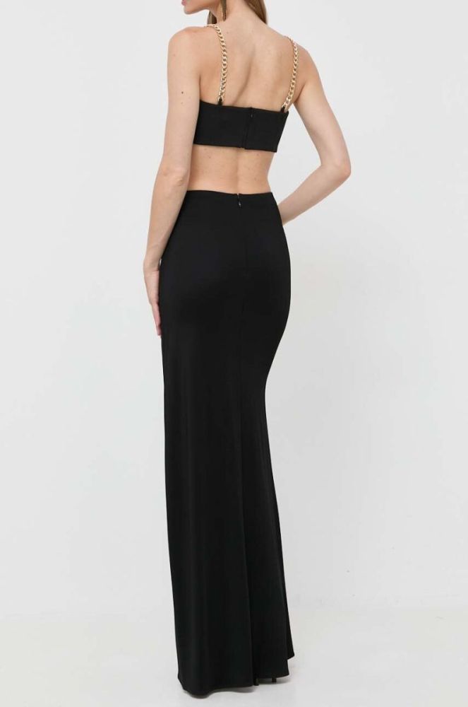 Спідниця Elisabetta Franchi колір чорний maxi пряма фото 3