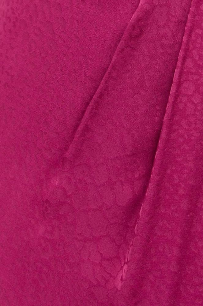 Спідниця Twinset колір фіолетовий maxi пряма фото 4
