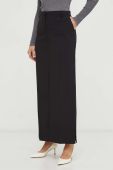 Спідниця Herskind колір чорний maxi пряма