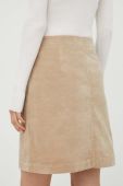 Спідниця Marc O'Polo колір бежевий mini пряма (3486448)