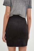 Спідниця Guess колір чорний mini олівець (3598394)
