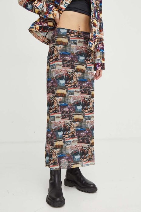 Спідниця R?sum? midi пряма колір барвистий