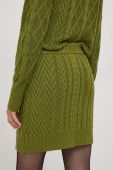 Спідниця Sisley колір зелений mini олівець Спідниця Sisley колір зелений mini олівець