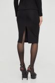 Спідниця Pinko колір чорний midi олівець (3547133)
