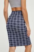 Спідниця Guess колір синій mini олівець