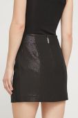 Спідниця HUGO колір чорний mini олівець (3602471)