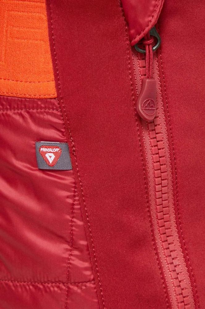 Спортивна спідниця LA Sportiva Warm Up Primaloft колір червоний mini пряма фото 4