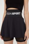 Спідниця PLEIN SPORT колір чорний mini розкльошена Спідниця PLEIN SPORT колір чорний mini розкльошена
