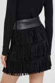 Спідниця Dkny колір чорний mini пряма (3471196)