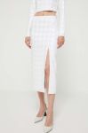 Спідниця Iceberg колір білий midi пряма Спідниця Iceberg колір білий midi пряма