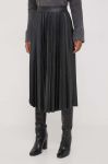 Спідниця Artigli колір чорний maxi розкльошена Спідниця Artigli колір чорний maxi розкльошена