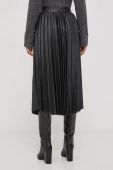 Спідниця Artigli колір чорний maxi розкльошена