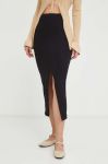 Спідниця Saint Body колір чорний midi пряма (3676291) Спідниця Saint Body колір чорний midi пряма (3676291)