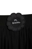 Дитяча спідниця Mini Rodini колір чорний midi розкльошена