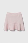 Дитяча спідниця Guess колір рожевий mini розкльошена (3404308)