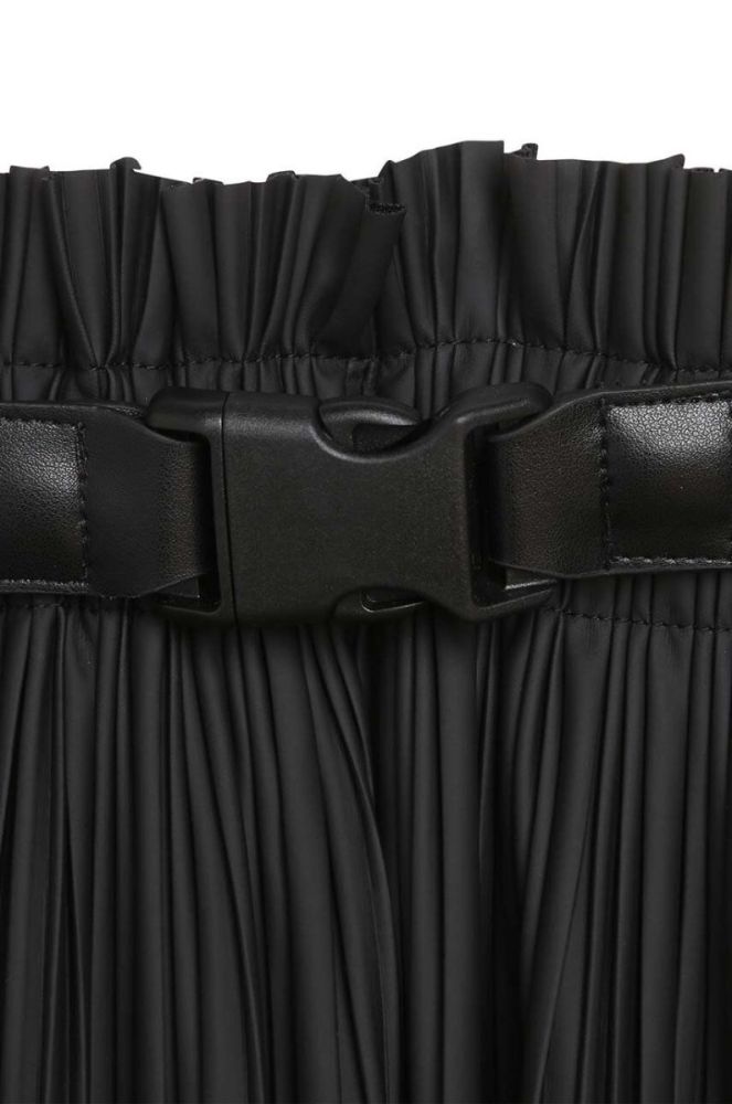Дитяча спідниця Dkny колір чорний midi розкльошена (3512436) фото 4