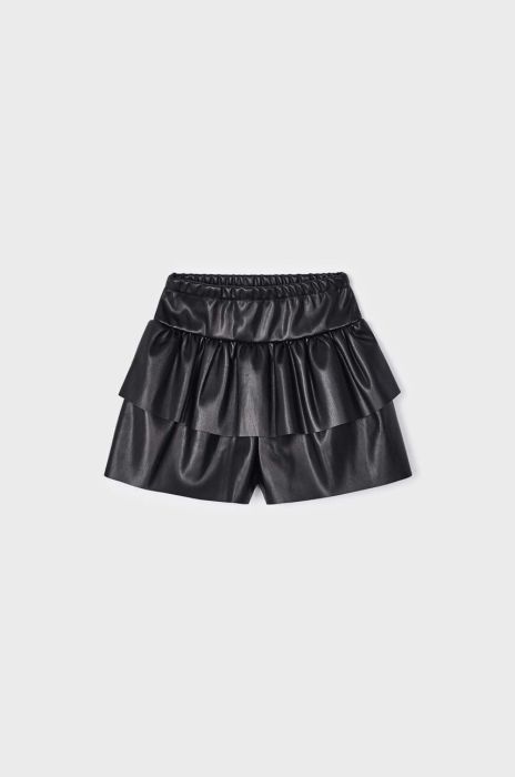 Дитяча спідниця Mayoral колір чорний mini розкльошена (3409890)