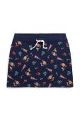 Дитяча спідниця Polo Ralph Lauren колір синій mini пряма