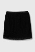 Дитяча спідниця Tommy Hilfiger колір чорний mini розкльошена