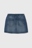 Дитяча джинсова спідниця United Colors of Benetton mini пряма колір блакитний (3463155)