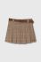 Дитяча спідниця Guess колір коричневий midi розкльошена