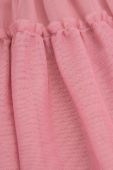 Дитяча спідниця Coccodrillo колір рожевий mini розкльошена