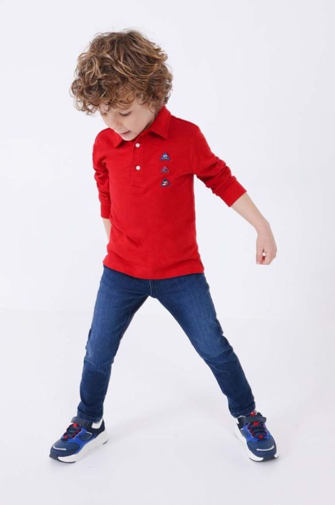 Дитячі джинси Mayoral slim fit колір темно-синій (3440692) фото 2