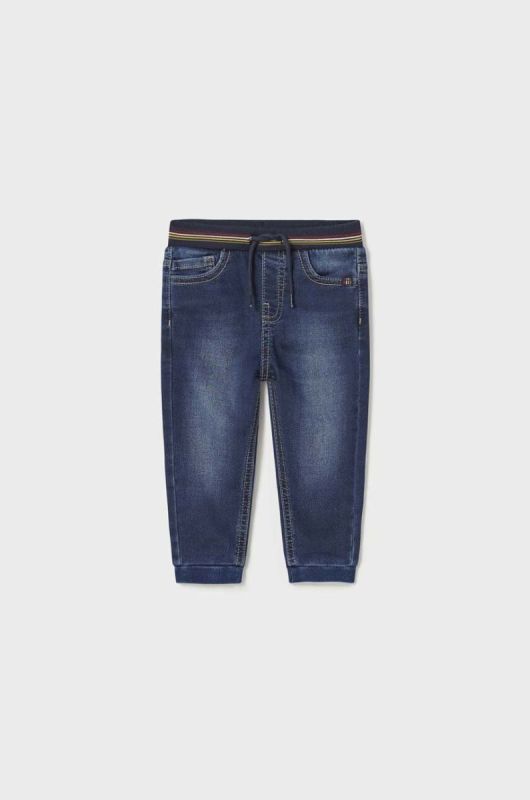 Джинси для немовлят Mayoral jogger soft denim колір блакитний (3440661) фото 2