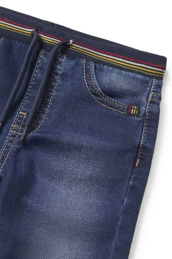 Джинси для немовлят Mayoral jogger soft denim колір блакитний (3440661) фото 4