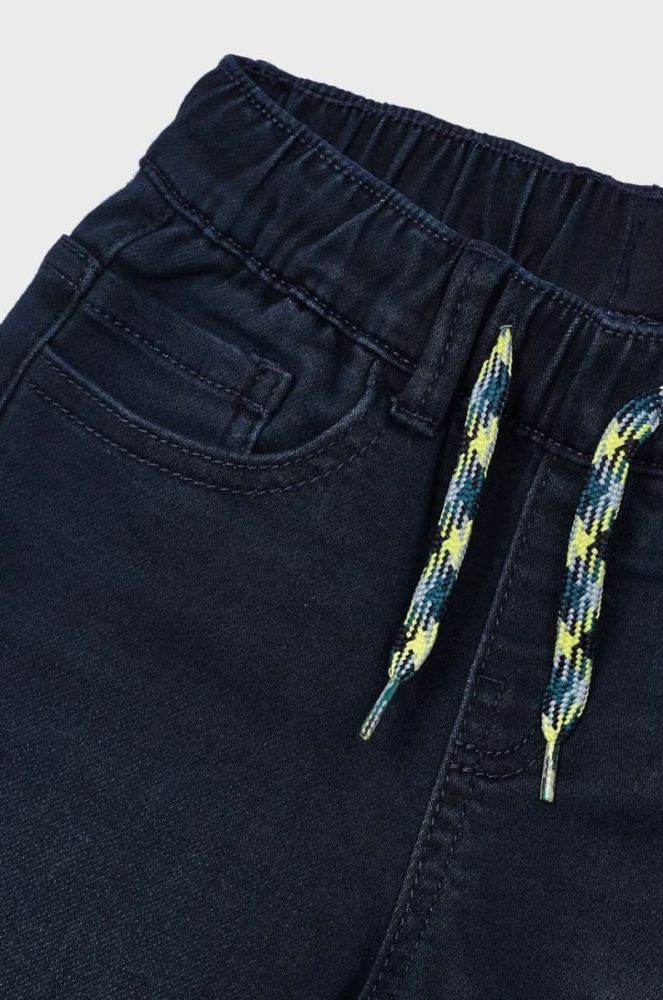 Дитячі джинси Mayoral soft denim jogger колір темно-синій (3440943) фото 3