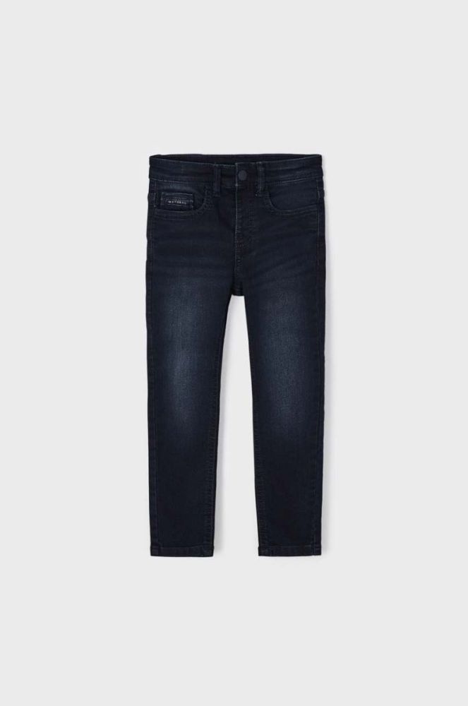 Дитячі джинси Mayoral skinny fit колір темно-синій (3440682) фото 2