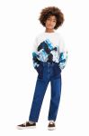Дитячі джинси Desigual колір блакитний (3551138)